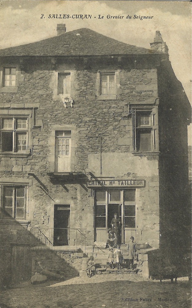 Grenier de Monsieur, époque tailleur